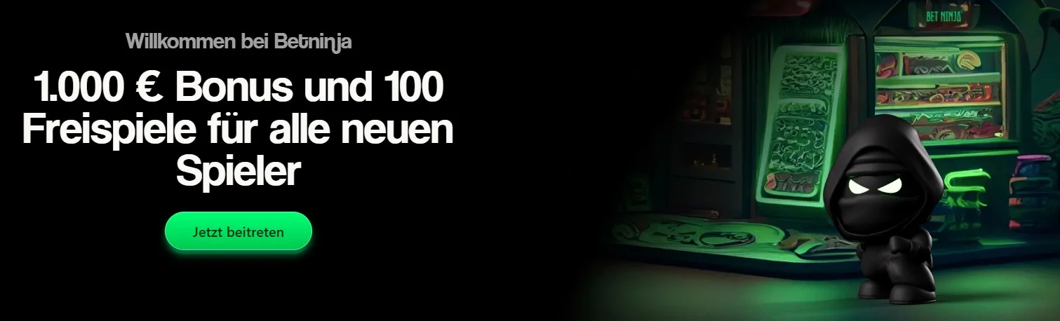 Betninja Casino bonus 
