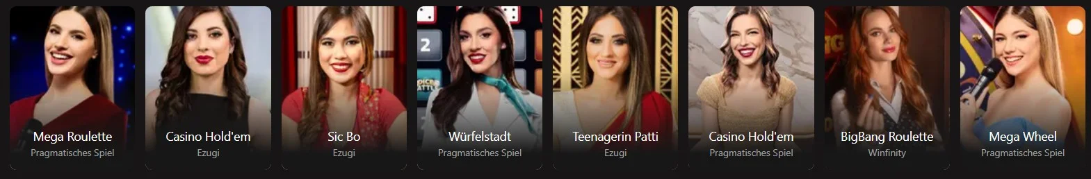 Betninja Casino Live-Casino